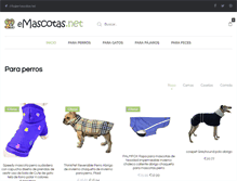 Tablet Screenshot of emascotas.net
